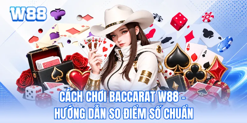 Cách Chơi Baccarat W88 - Hướng Dẫn So Điểm Số Chuẩn
