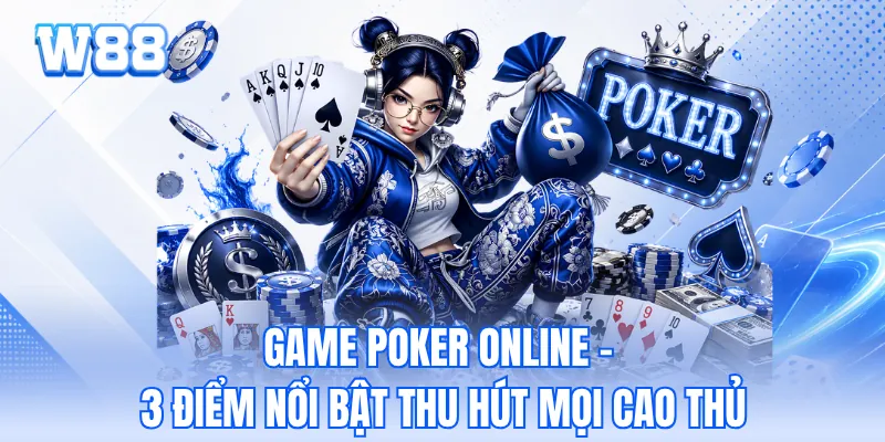 Game Poker Online - 3 Điểm Nổi Bật Thu Hút Mọi Cao Thủ