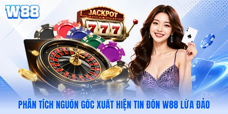 Phân tích nguồn gốc xuất hiện tin đồn W88 lừa đảo Phân tích nguồn gốc xuất hiện tin đồn W88 lừa đảo