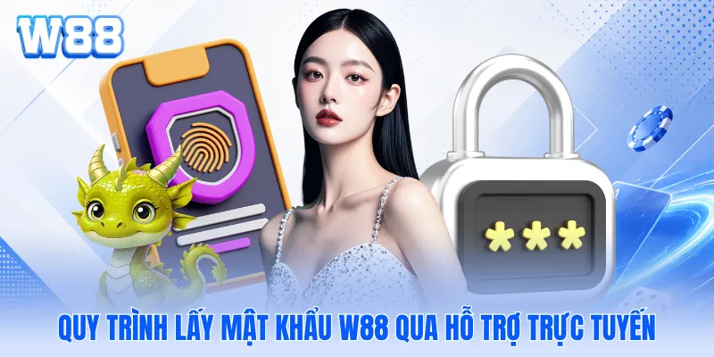 Quy trình lấy mật khẩu W88 qua hỗ trợ trực tuyến Quy trình lấy mật khẩu W88 qua hỗ trợ trực tuyến