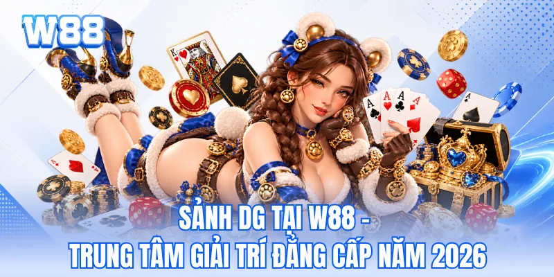 Sảnh DG Tại W88 - Trung Tâm Giải Trí Đẳng Cấp Năm 2026