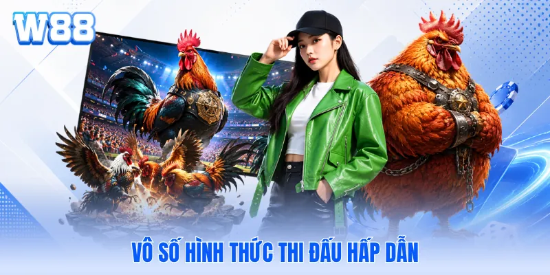 Vô số hình thức thi đấu hấp dẫn